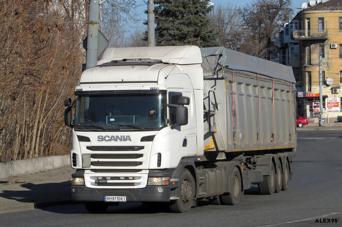 Донецкая область, № АН 8110 КІ — Scania ('2009) G420