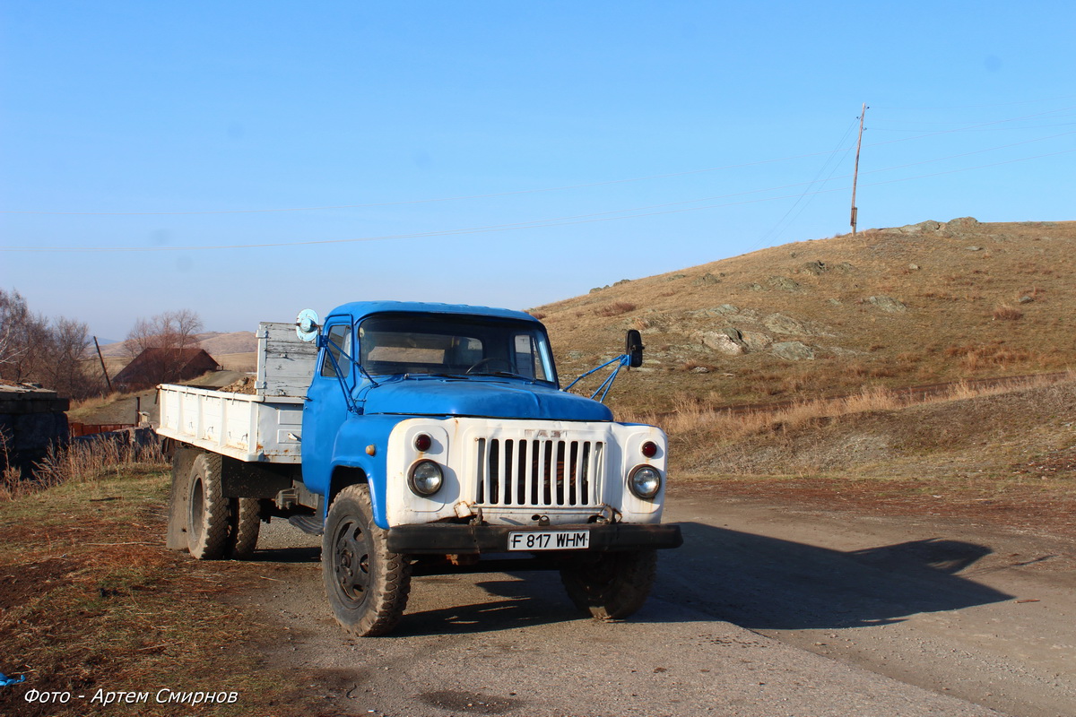 Восточно-Казахстанская область, № F 817 WHM — ГАЗ-52-01