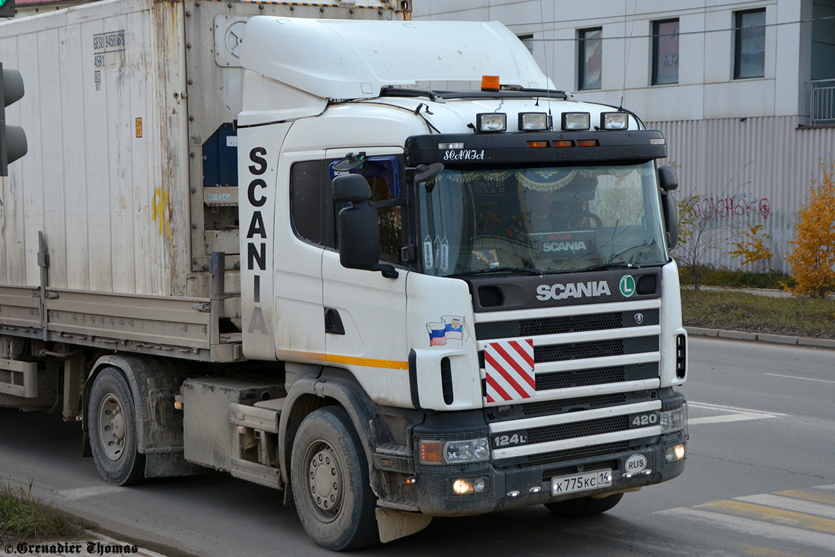 Саха (Якутия), № К 775 КС 14 — Scania ('1996) R124L