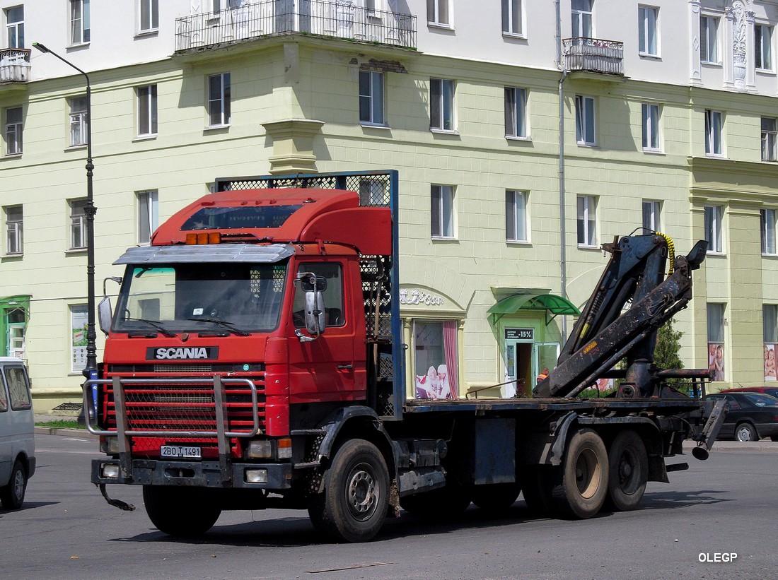 Витебская область, № 2ВО Т 1491 — Scania (II) (общая модель)