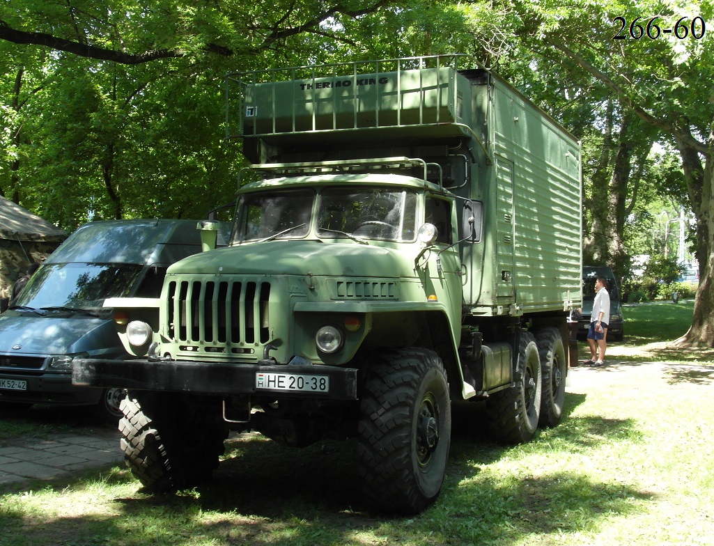 Венгрия, № HE 20-38 — Урал-4320 (общая модель)