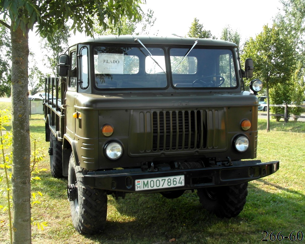 Венгрия, № M007864 — ГАЗ-66 (общая модель); Венгрия — IX. Nemzetközi Ikarus, Csepel és Veteránjármű Találkozó, Polgár (2016)