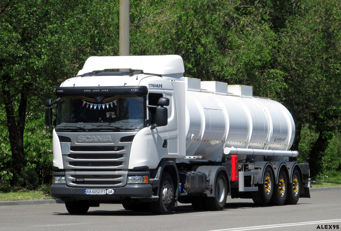 Киев, № АА 6052 РТ — Scania ('2013) G400