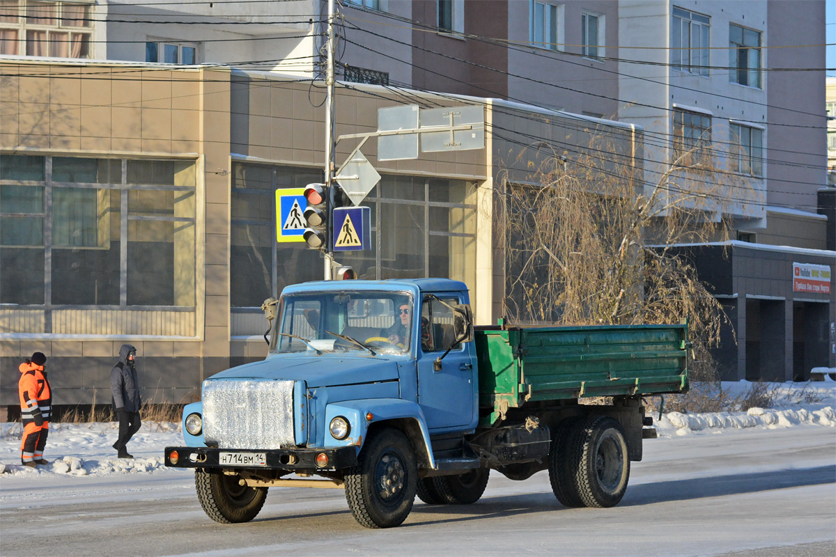 Саха (Якутия), № Н 714 ВМ 14 — ГАЗ-33072