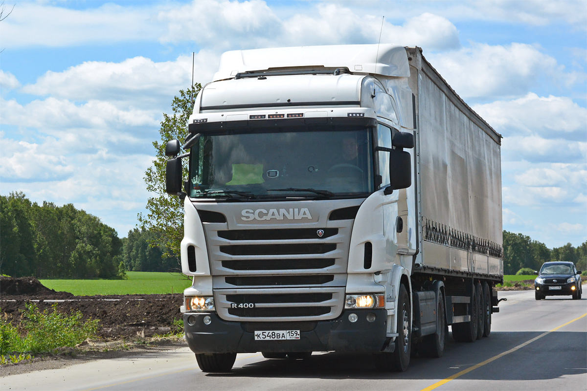 Пермский край, № К 548 ВА 159 — Scania ('2013) R400