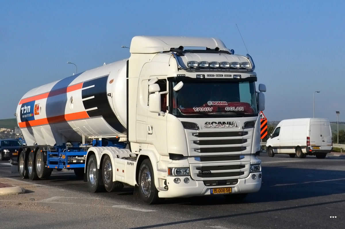 Израиль, № 15-008-58 — Scania ('2013) R450