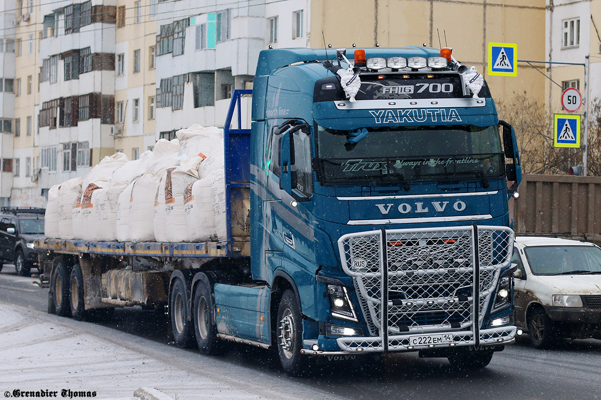 Саха (Якутия), № С 222 ЕМ 14 — Volvo ('2012) FH16.700