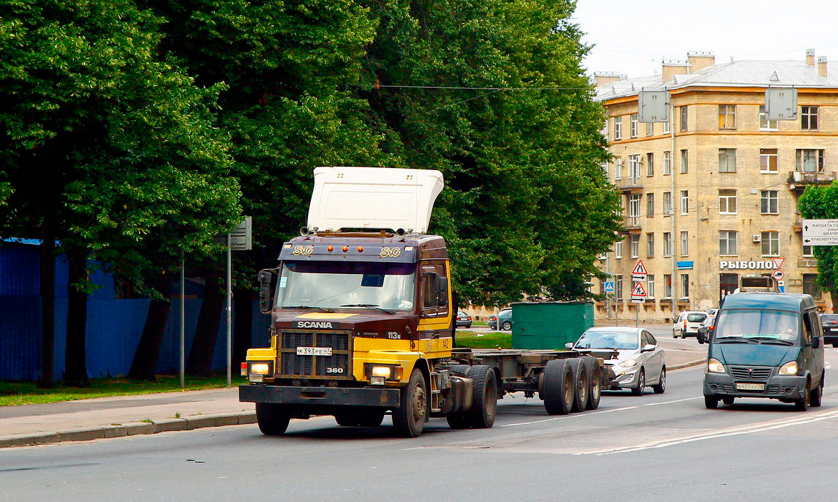 Ленинградская область, № К 393 РЕ 47 — Scania (II) T-Series (общ.м)