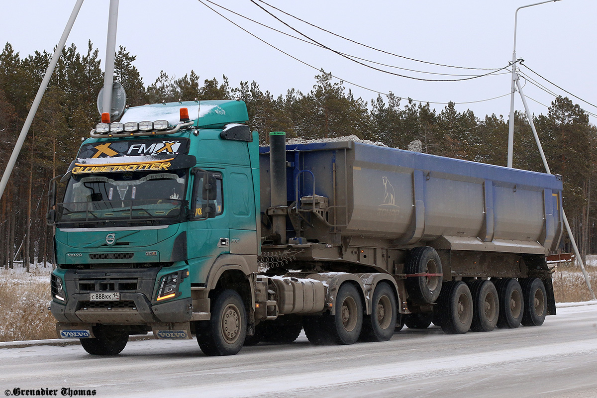 Саха (Якутия), № С 888 КК 14 — Volvo ('2013) FMX.500