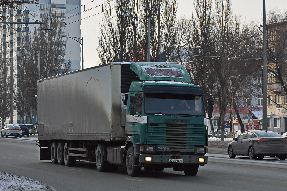 Самарская область, № А 014 ВО 163 — Scania (II) R143M