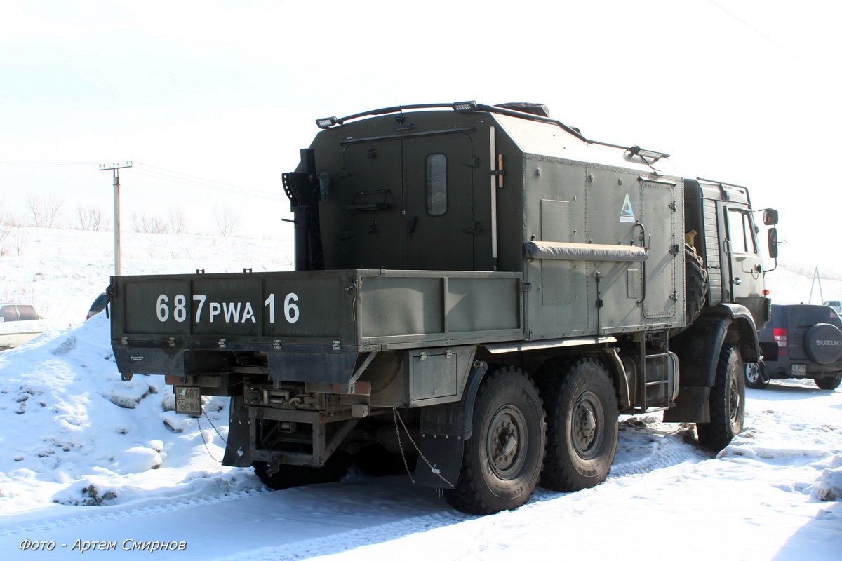 Восточно-Казахстанская область, № 687 PWA 16 — КамАЗ-43105