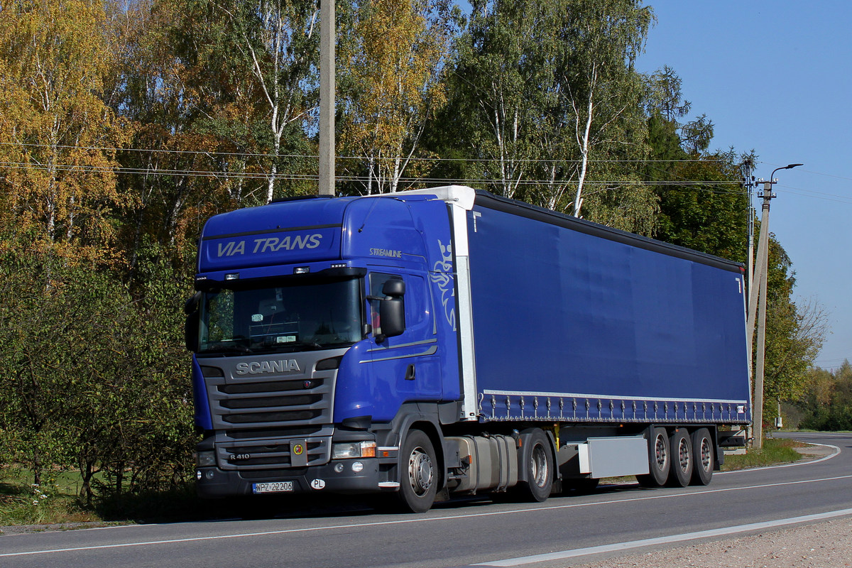 Польша, № WPZ 22206 — Scania ('2013) R410