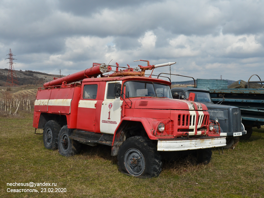 Севастополь, № (92) Б/Н 0017 — ЗИЛ-131 (общая модель); Севастополь — Автомобили без номеров