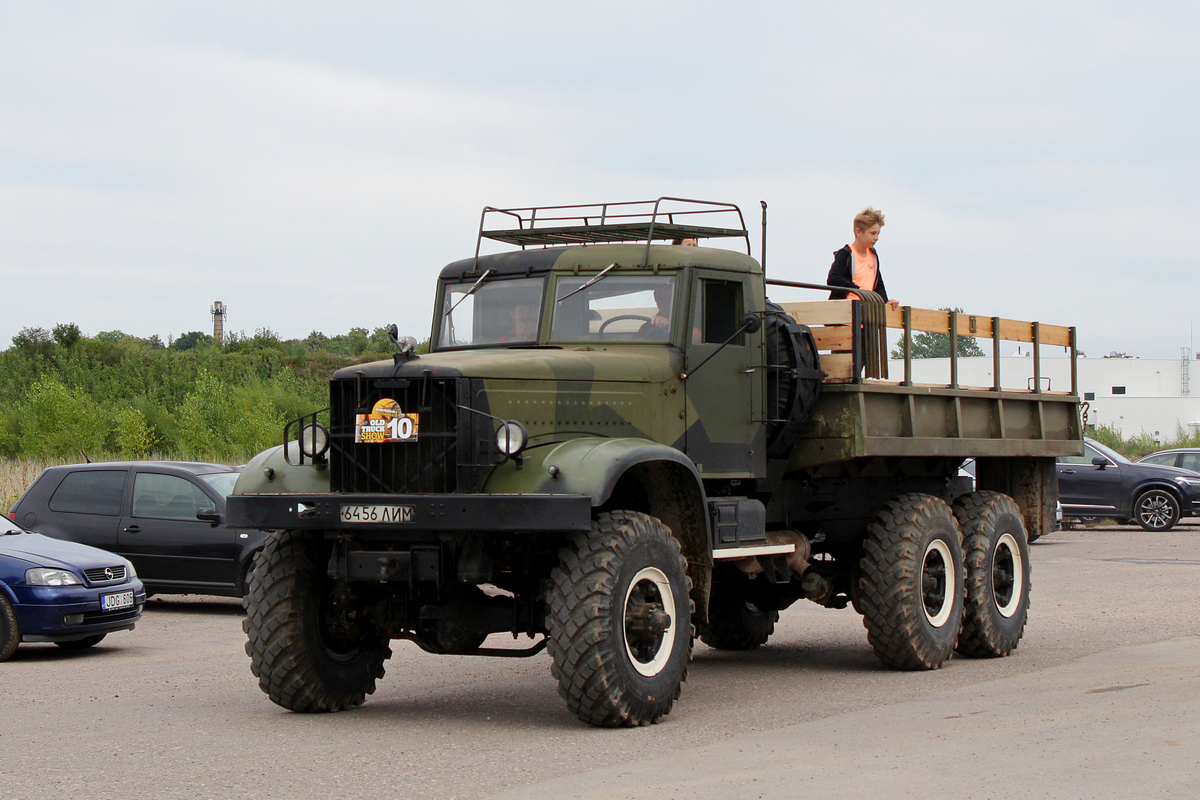 Литва, № 6456 ЛИМ — КрАЗ-214; Литва — Old Truck Show 2019