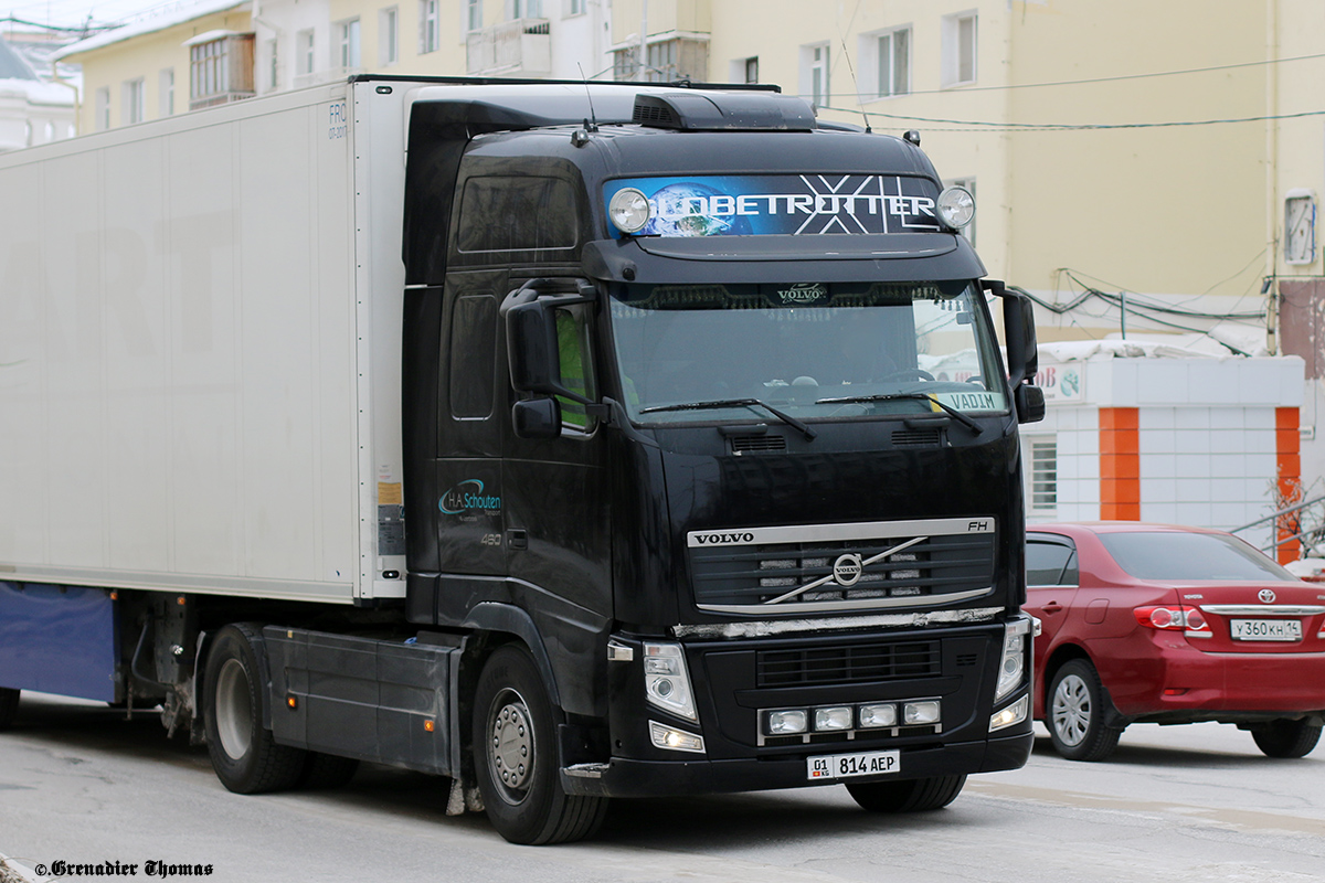 Киргизия, № 01 814 AEP — Volvo ('2008) FH.460