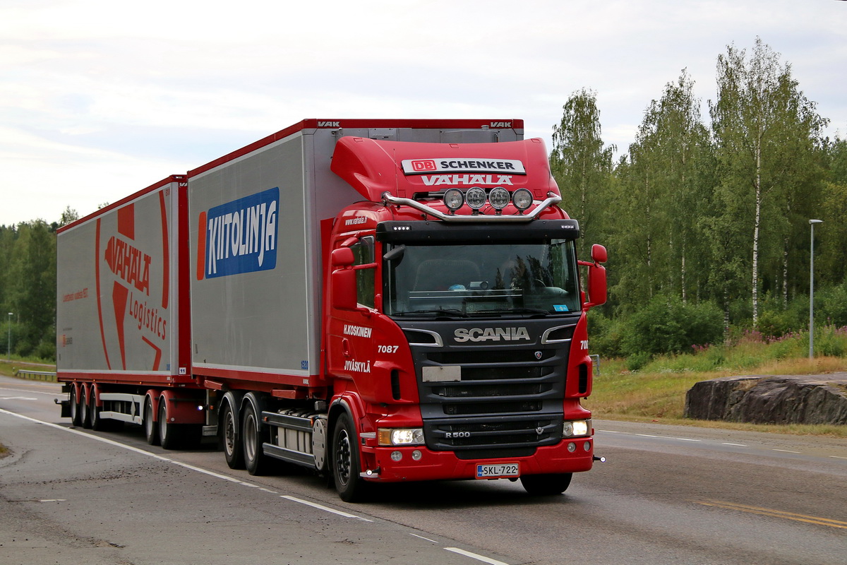 Финляндия, № 7087 — Scania ('2009) R500