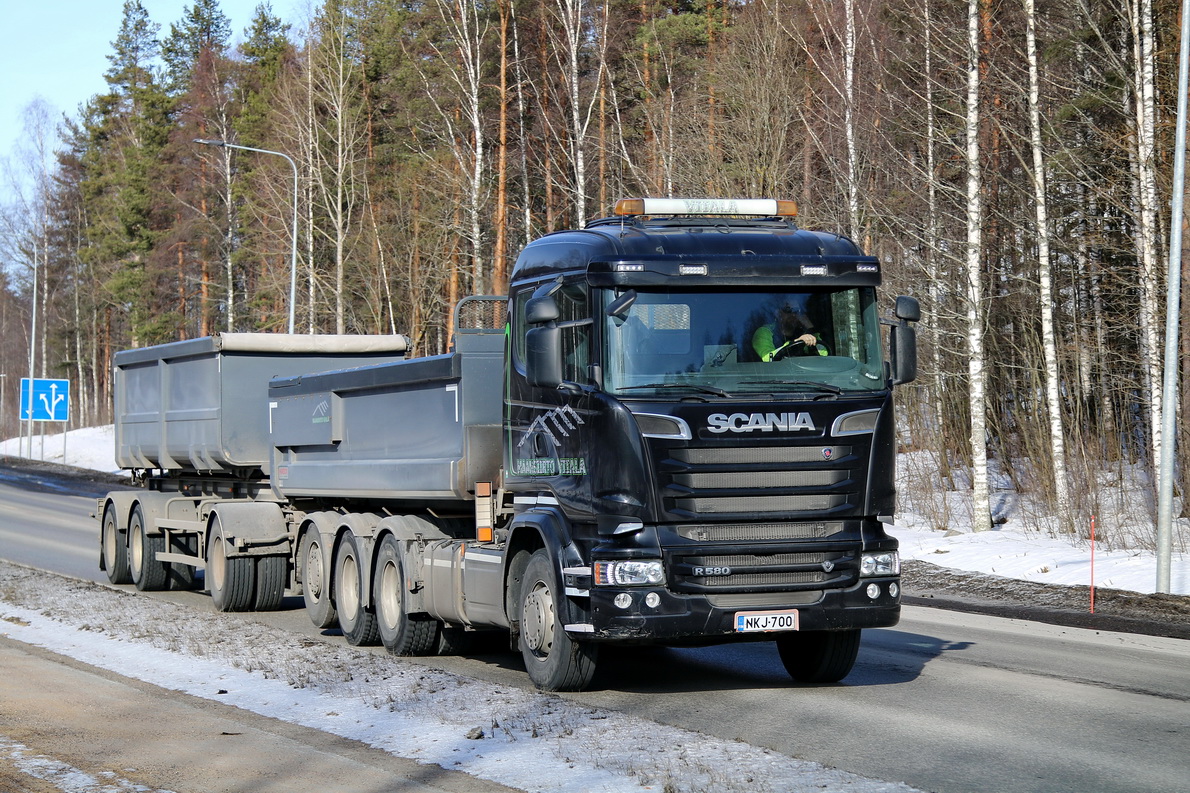 Финляндия, № NKJ-700 — Scania ('2013) R580