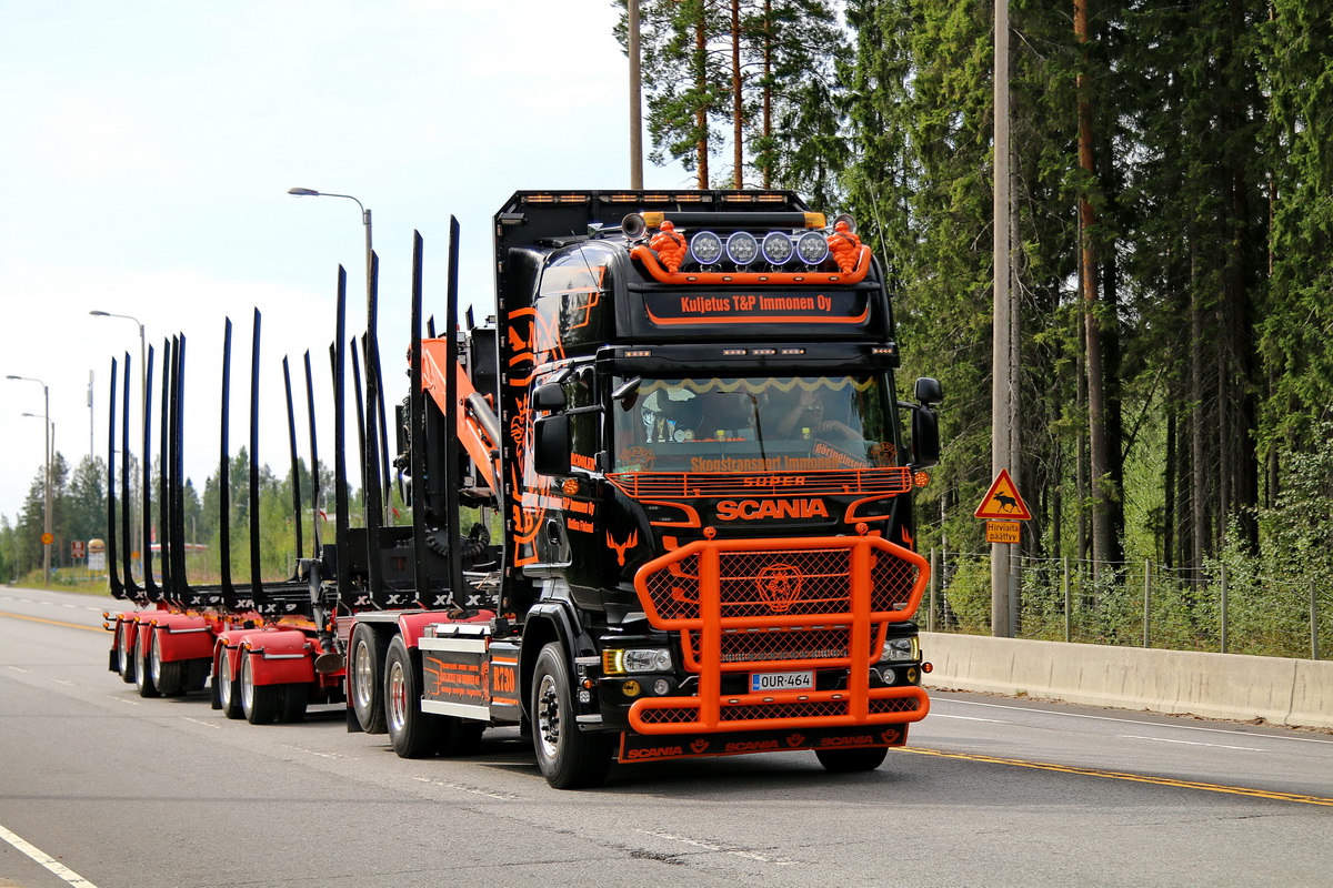 Финляндия, № OUR-464 — Scania ('2013) R730