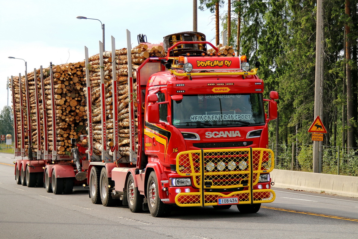 Финляндия, № IOB-434 — Scania ('2013) R730