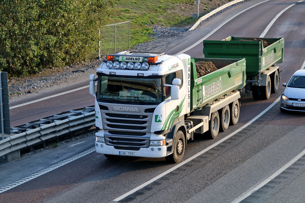 Швеция, № UBL 759 — Scania ('2013) R490