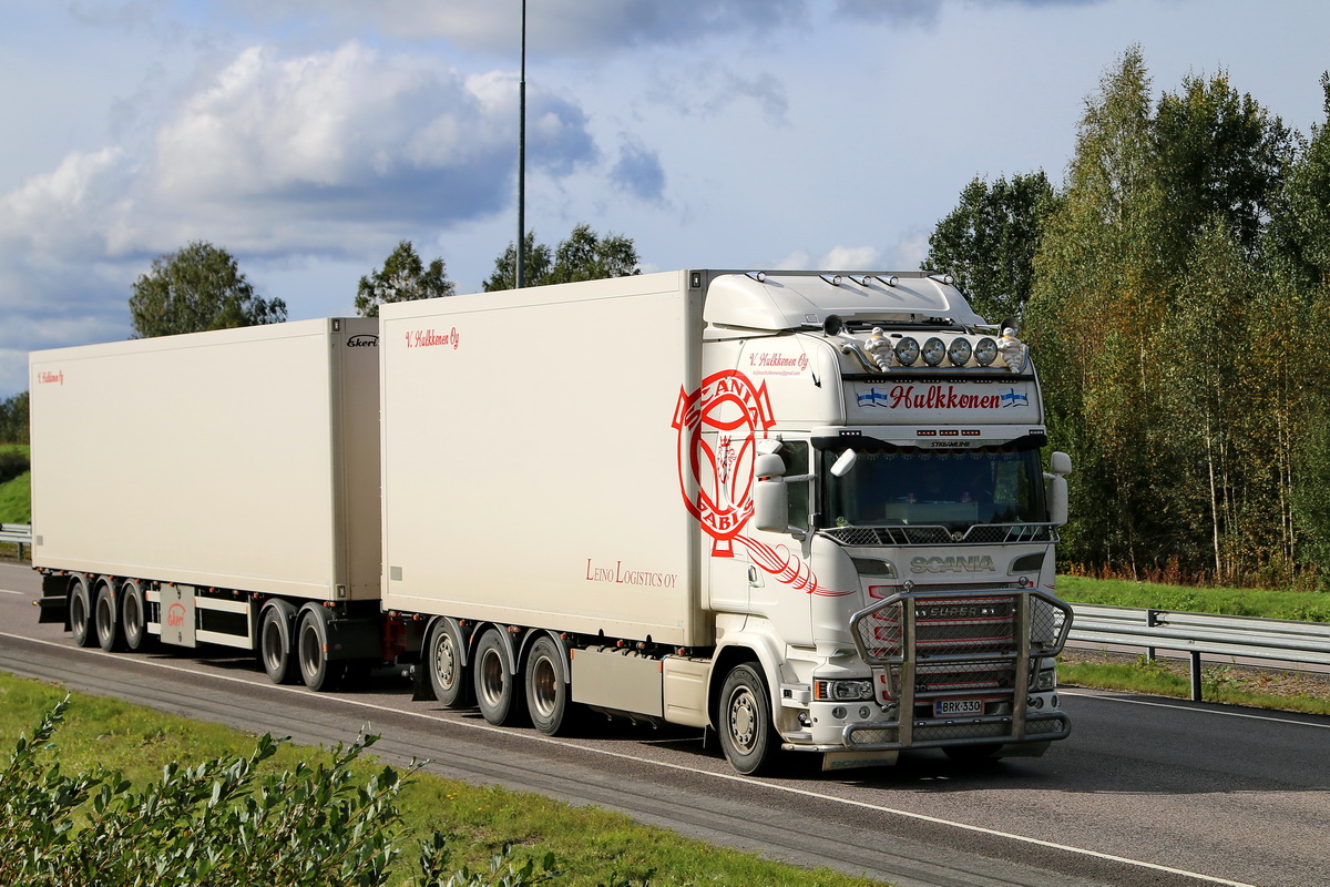 Финляндия, № BRK-330 — Scania ('2013) R580