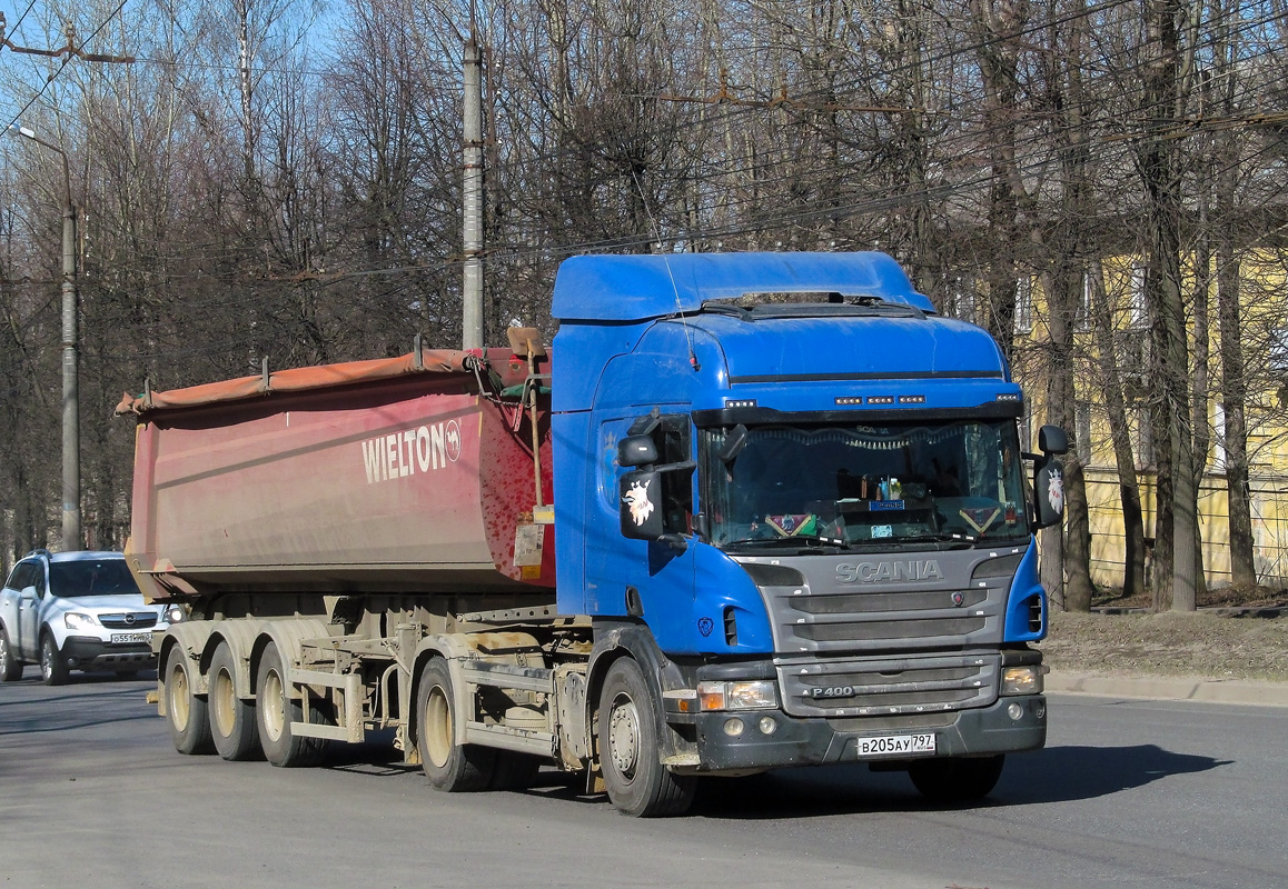 Москва, № В 205 АУ 797 — Scania ('2011) P400