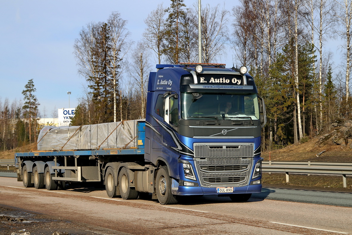 Финляндия, № OUL-890 — Volvo ('2012) FH-Series