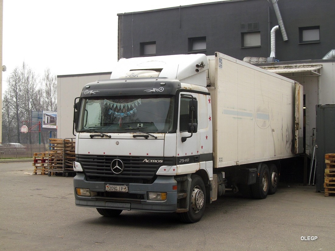 Минская область, № 2090 ІР-5 — Mercedes-Benz Actros ('1997) 2540