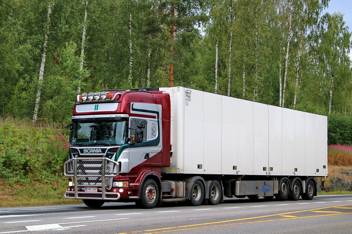 Финляндия, № YHF-184 — Scania ('2004, общая модель)