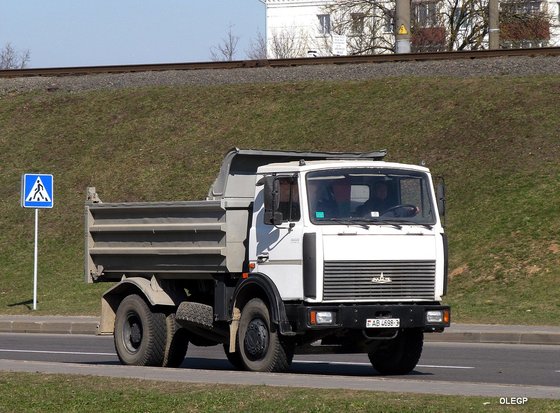 Гомельская область, № АВ 4698-3 — МАЗ-5551 (общая модель)