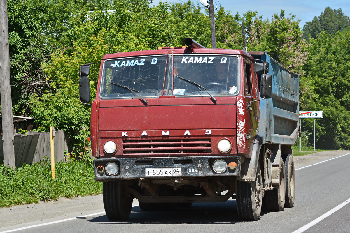 Алтай, № Н 655 АК 04 — КамАЗ-55111 (общая модель)
