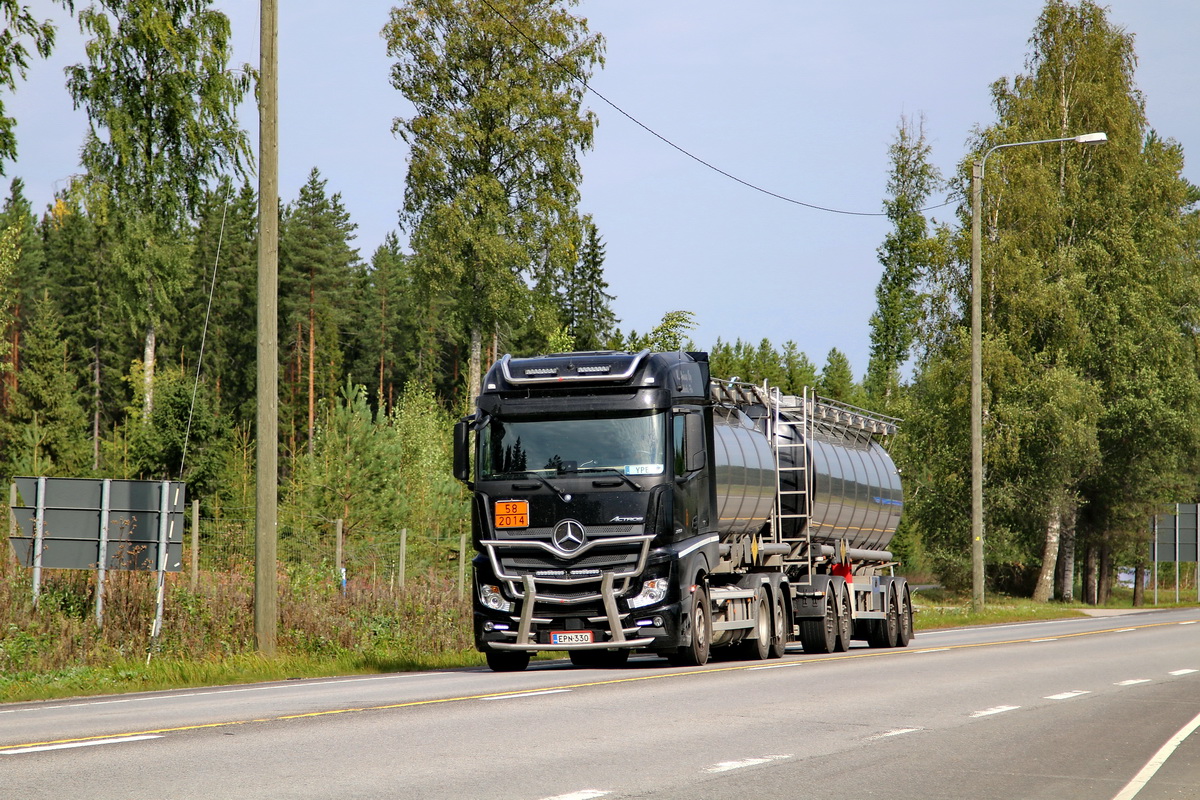 Финляндия, № EPN-330 — Mercedes-Benz Actros ('2011)