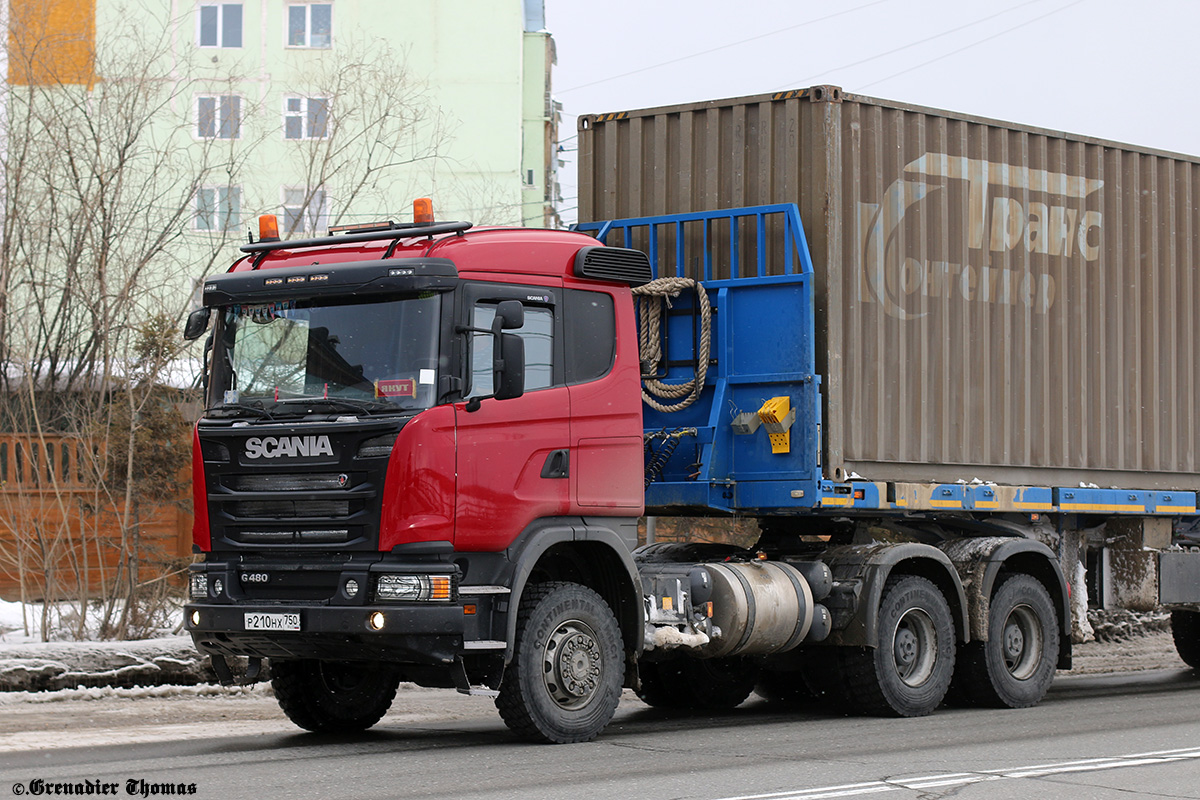 Саха (Якутия), № Р 210 НХ 750 — Scania ('2013) G480