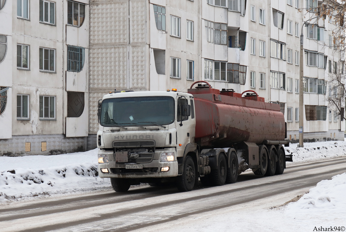 Красноярский край, № Е 635 КЕ 124 — Hyundai Power Truck HD1000