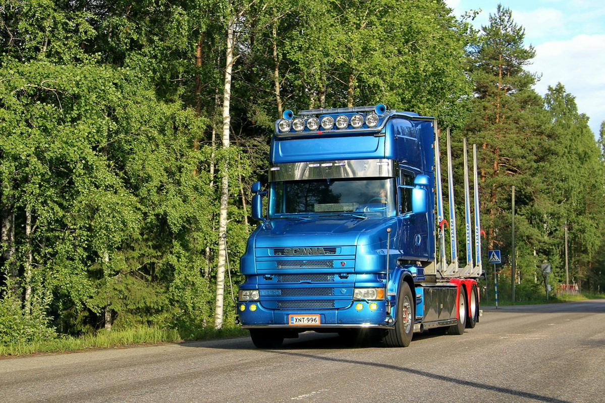 Финляндия, № XNT-996 — Scania ('2004) T-Series (общ.м)