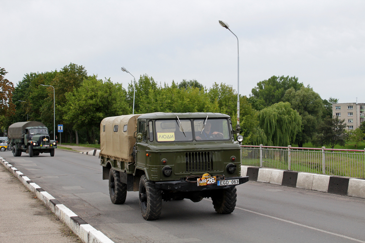 Литва, № EGD 063 — ГАЗ-66 (общая модель); Литва — Old Truck Show 2019