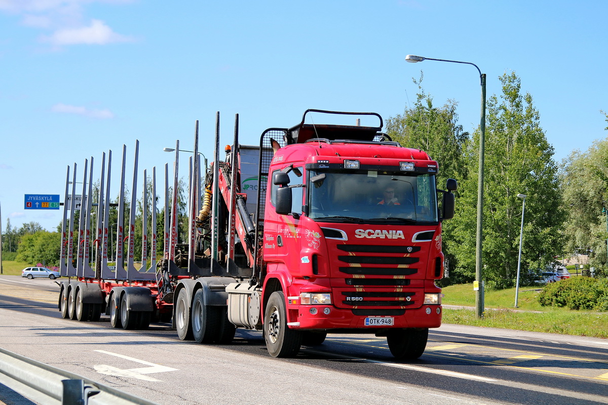 Финляндия, № OTK-948 — Scania ('2009) R560
