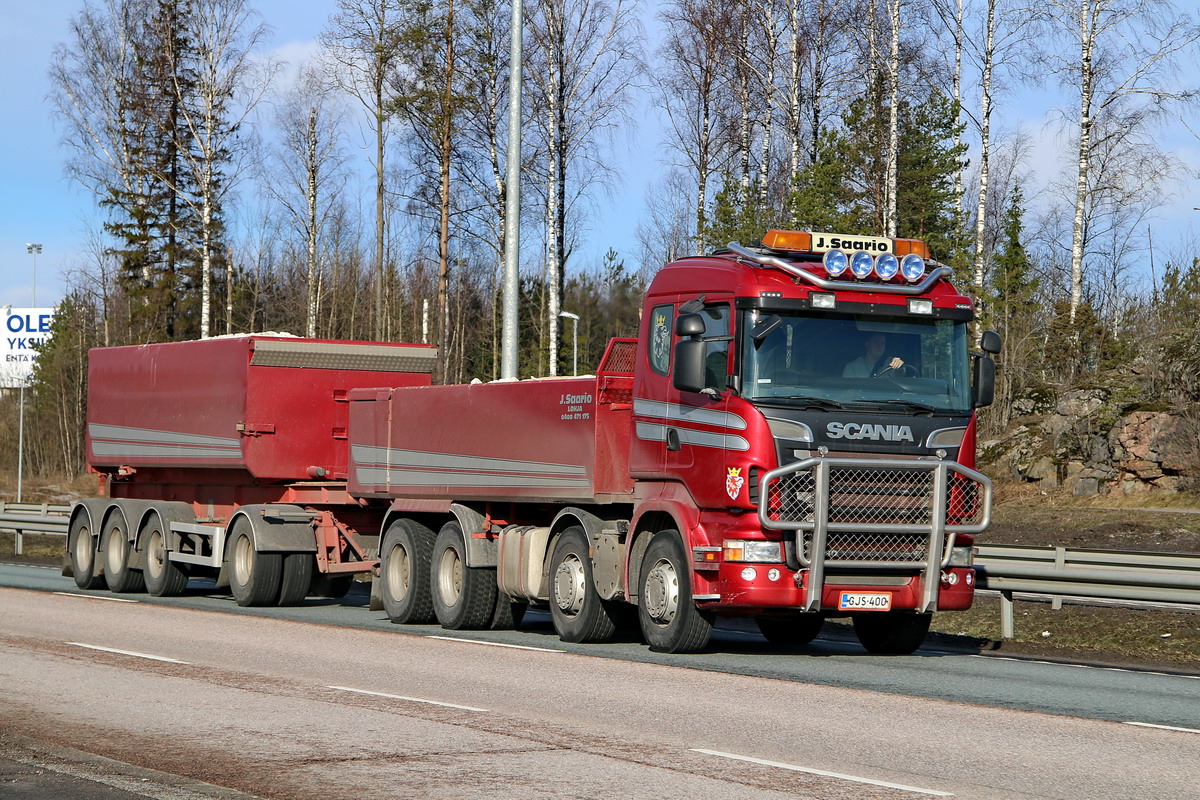 Финляндия, № GJS-400 — Scania ('2009) R560