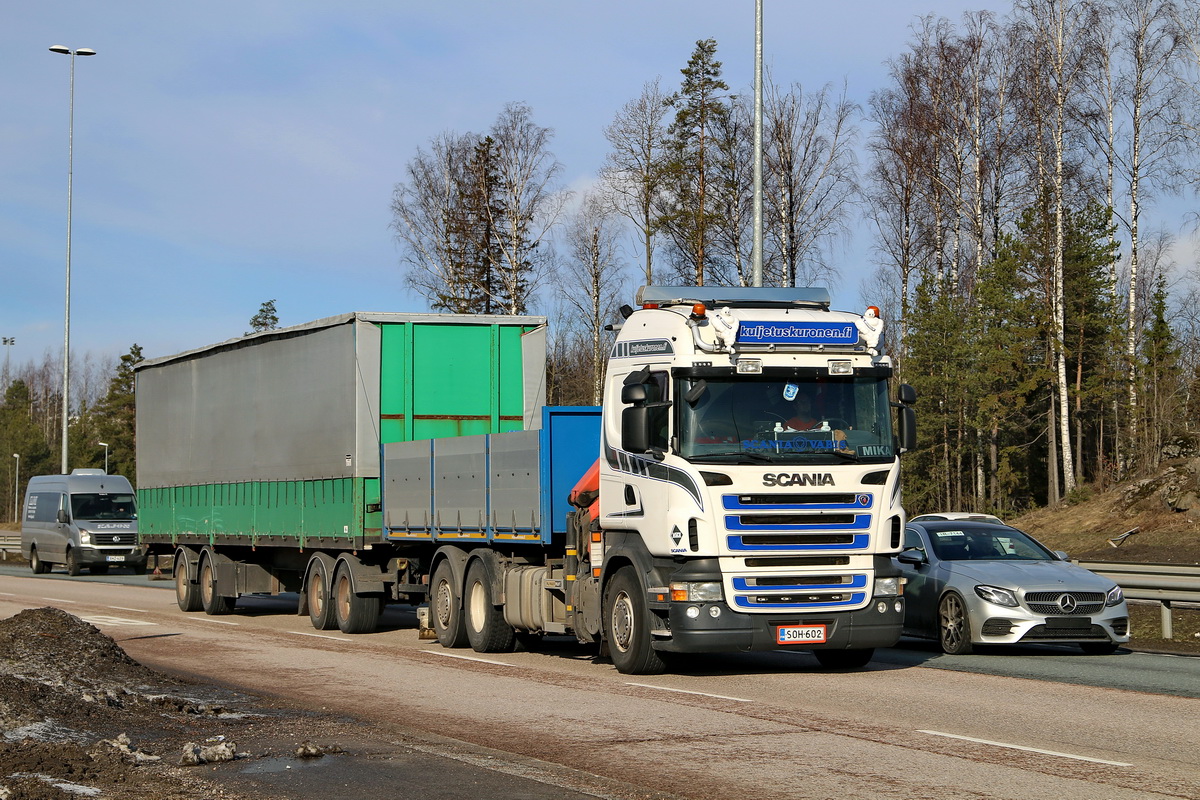 Финляндия, № SOH-602 — Scania ('2004, общая модель)