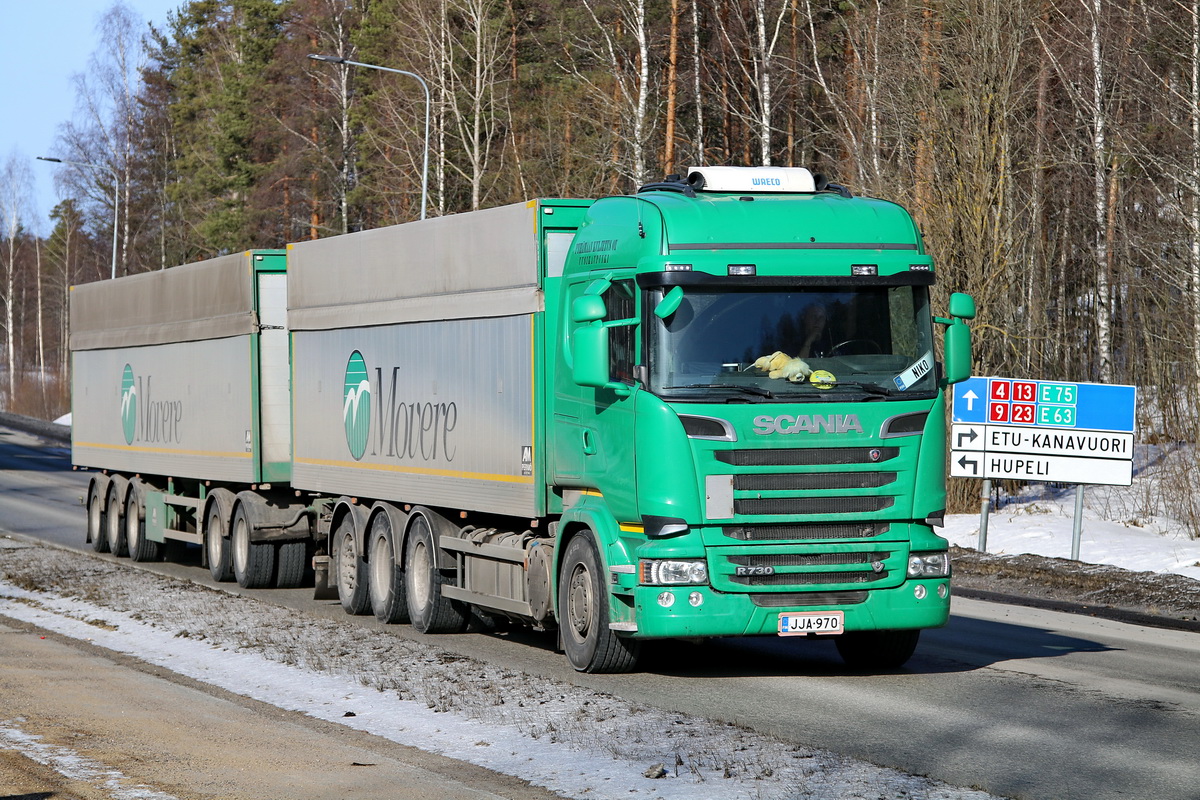 Финляндия, № JJA-970 — Scania ('2013) R730