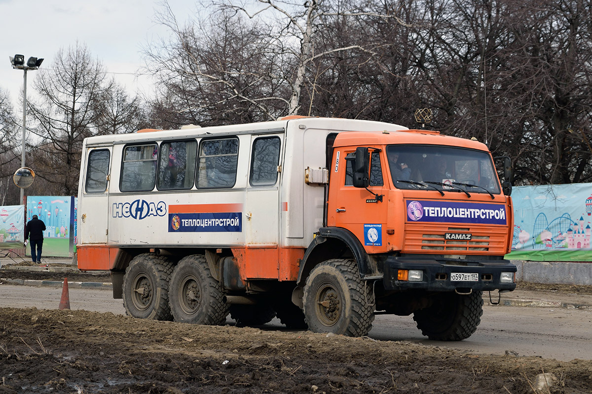 Москва, № О 597 ЕТ 197 — КамАЗ-43114-15 [43114R]