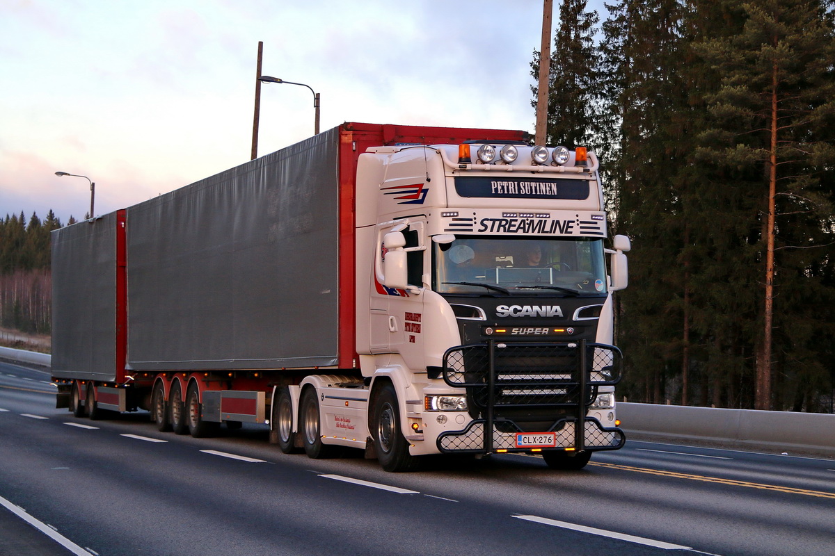 Финляндия, № CLX-276 — Scania ('2013, общая модель)