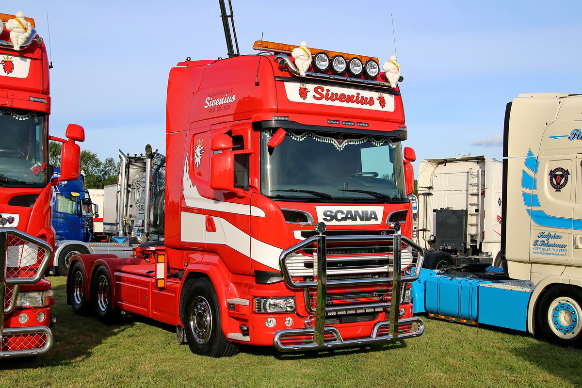 Финляндия, № CKV-580 — Scania ('2013) R580