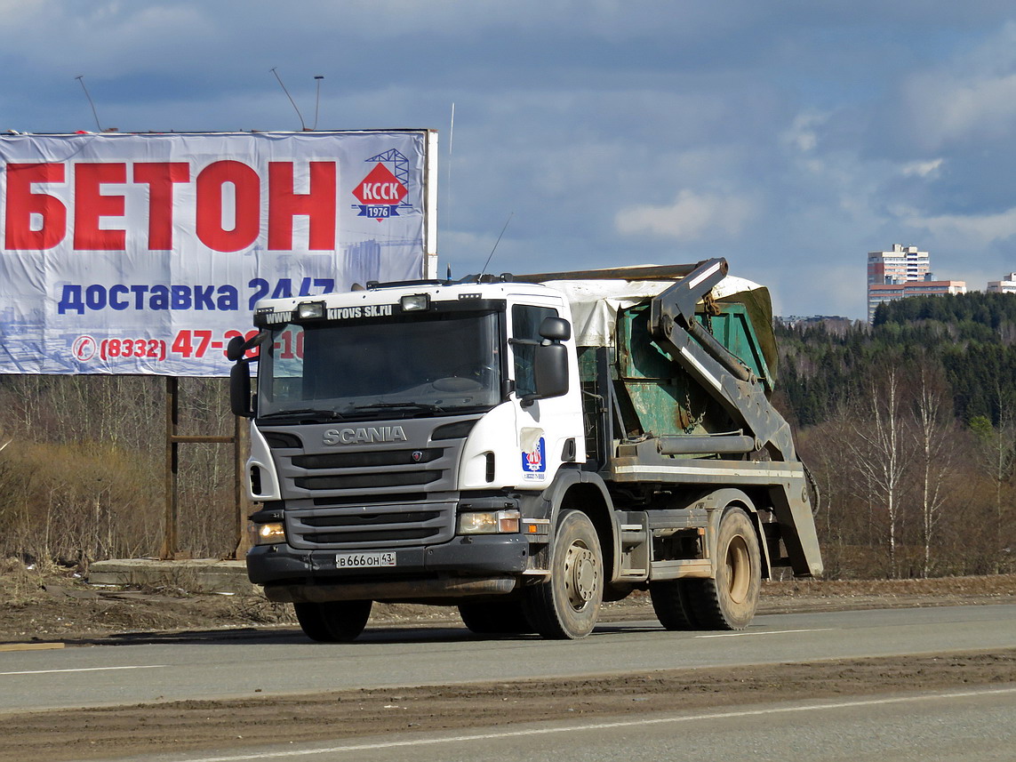 Кировская область, № В 666 ОН 43 — Scania ('2011) P250