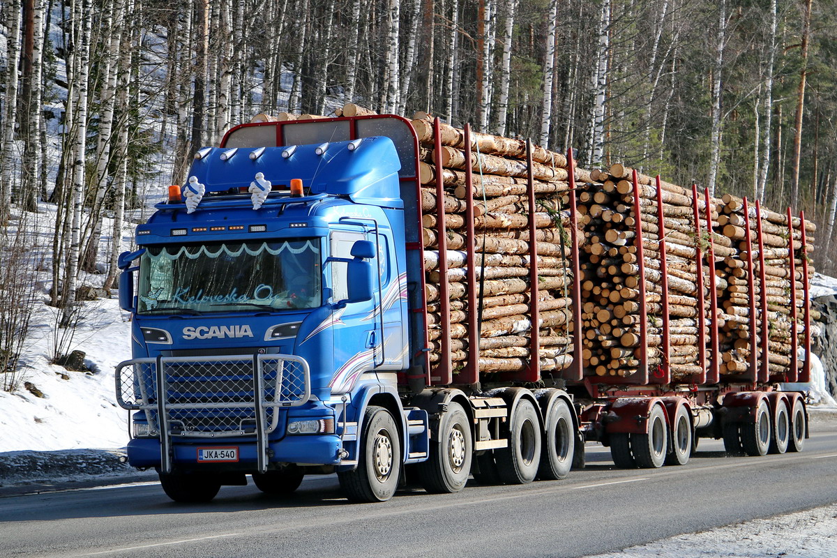 Финляндия, № JKA-540 — Scania ('2013) R730