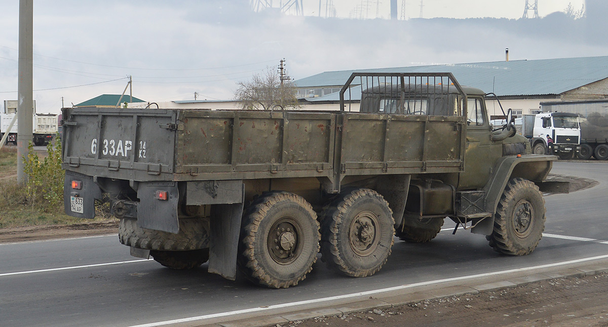 Павлодарская область, № 633 AP 14 — Урал-4320 (общая модель)
