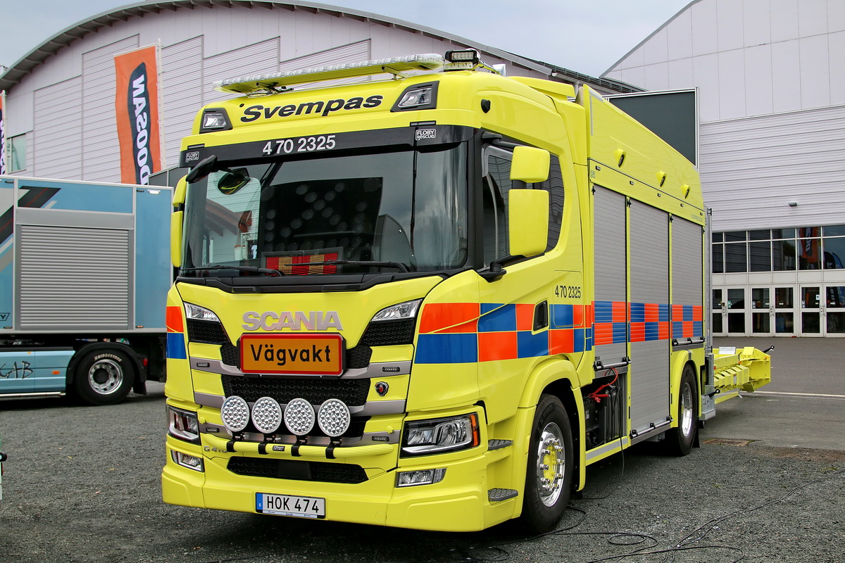 Швеция, № HOK 474 — Scania ('2016) G410