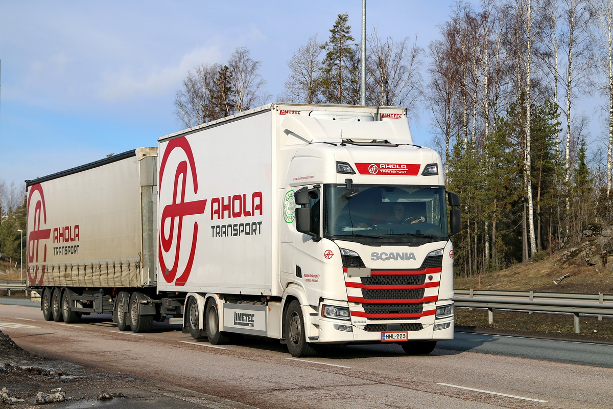 Финляндия, № MNL-223 — Scania ('2016) R500