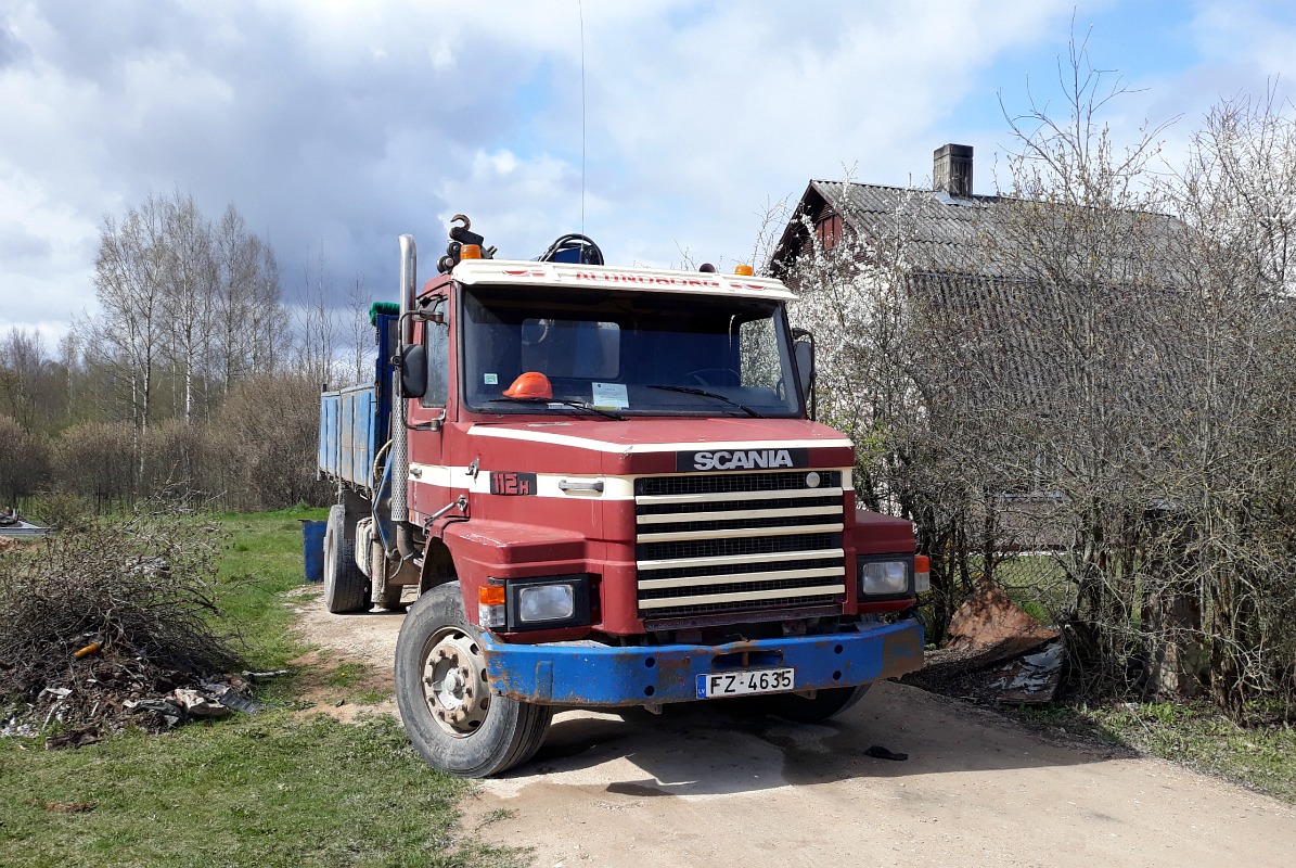 Латвия, № FZ-4635 — Scania (II) T-Series (общ.м)