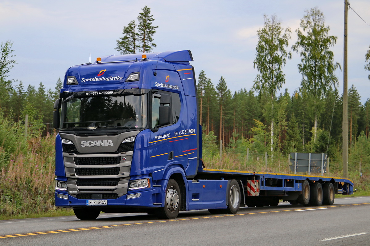 Эстония, № 308 SCA — Scania ('2016) R500